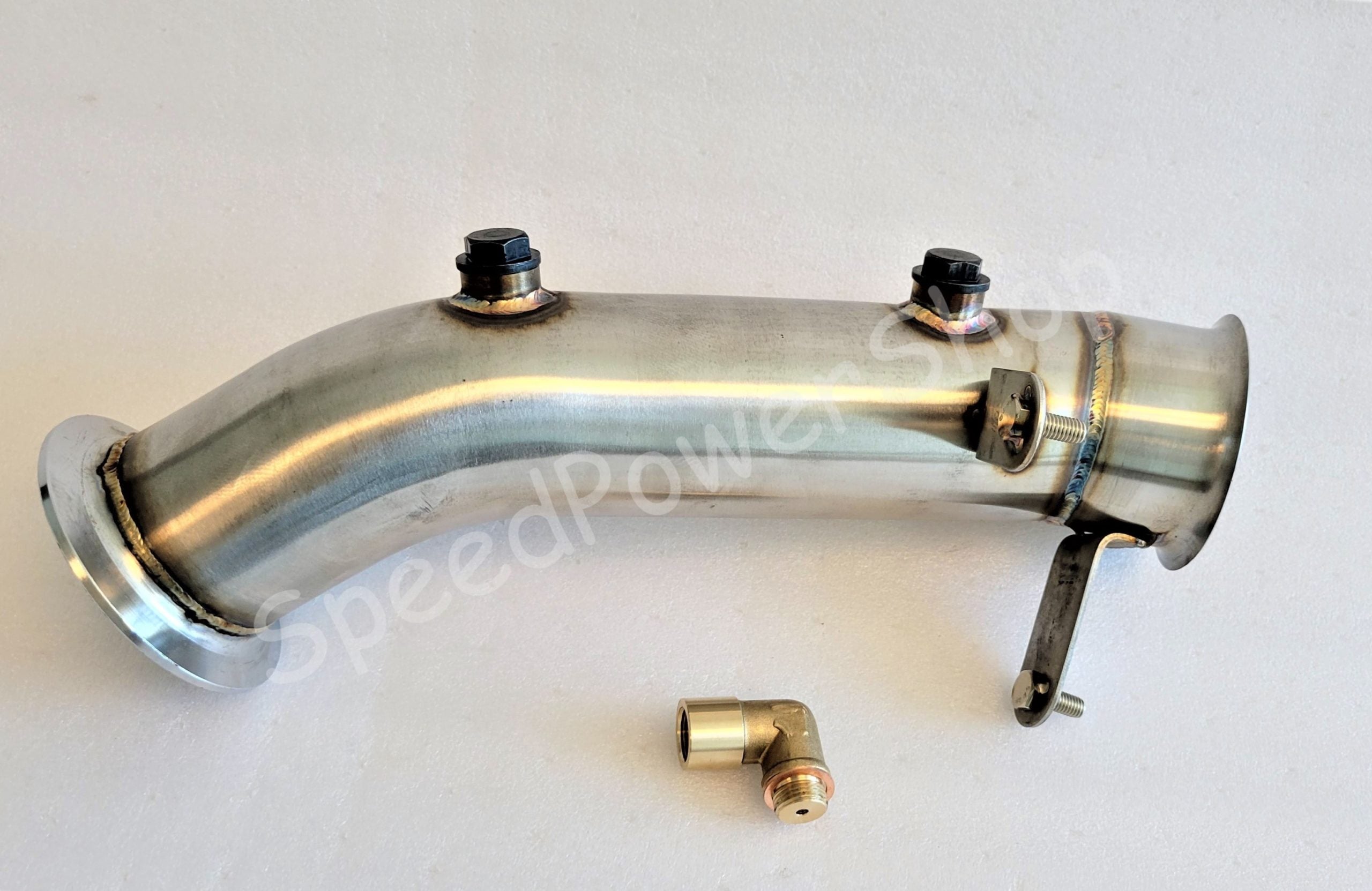3.5″ Catless Downpipe For BMW 335i 335ix M135i F30 F20 F21 N55