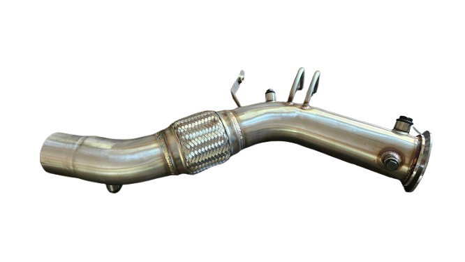 Turbo Catless Downpipe For BMW X5 F15 35D Diesel N57 N57N DPF DELETE