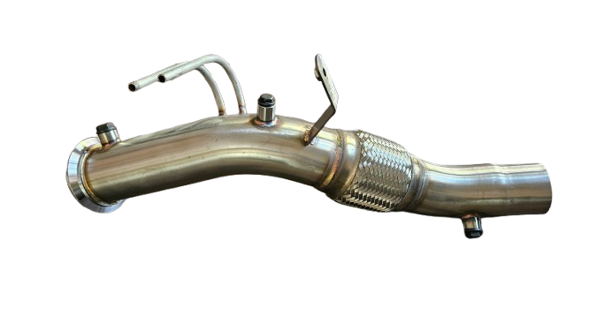 Turbo Catless Downpipe For BMW X5 F15 35D Diesel N57 N57N DPF DELETE
