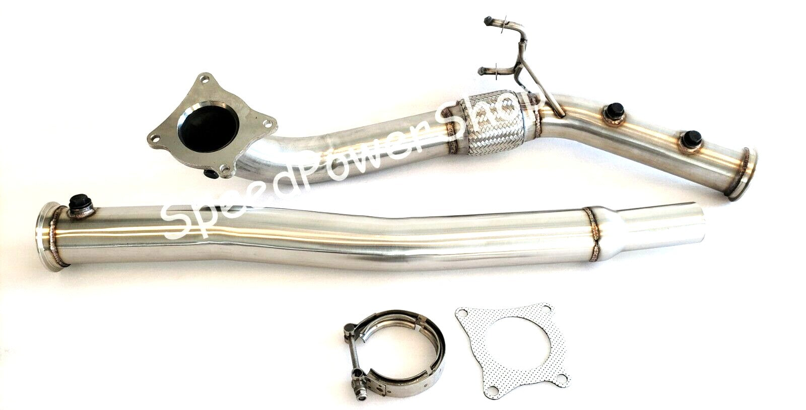 3″ Catless Downpipe FOR Golf R MK6 2.0T