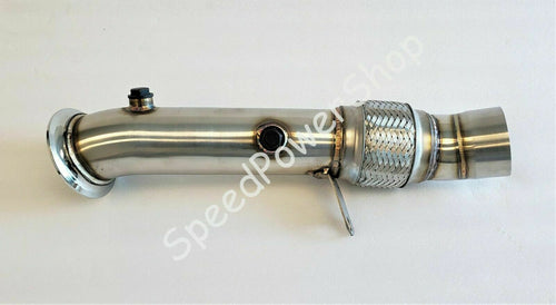 3.5″ Catless Downpipe For BMW 535i/ix 640i/ix 740i/Li X5 X6 F10F11F07F12F13F01F02 E70E71 N55 3.0L