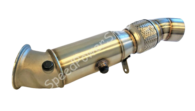 4″ Catless Downpipe For BMW 535i/ix 640i/ix X5 X6 F10/F11/F07/F12/F06 F15/F16 N55 3.0L