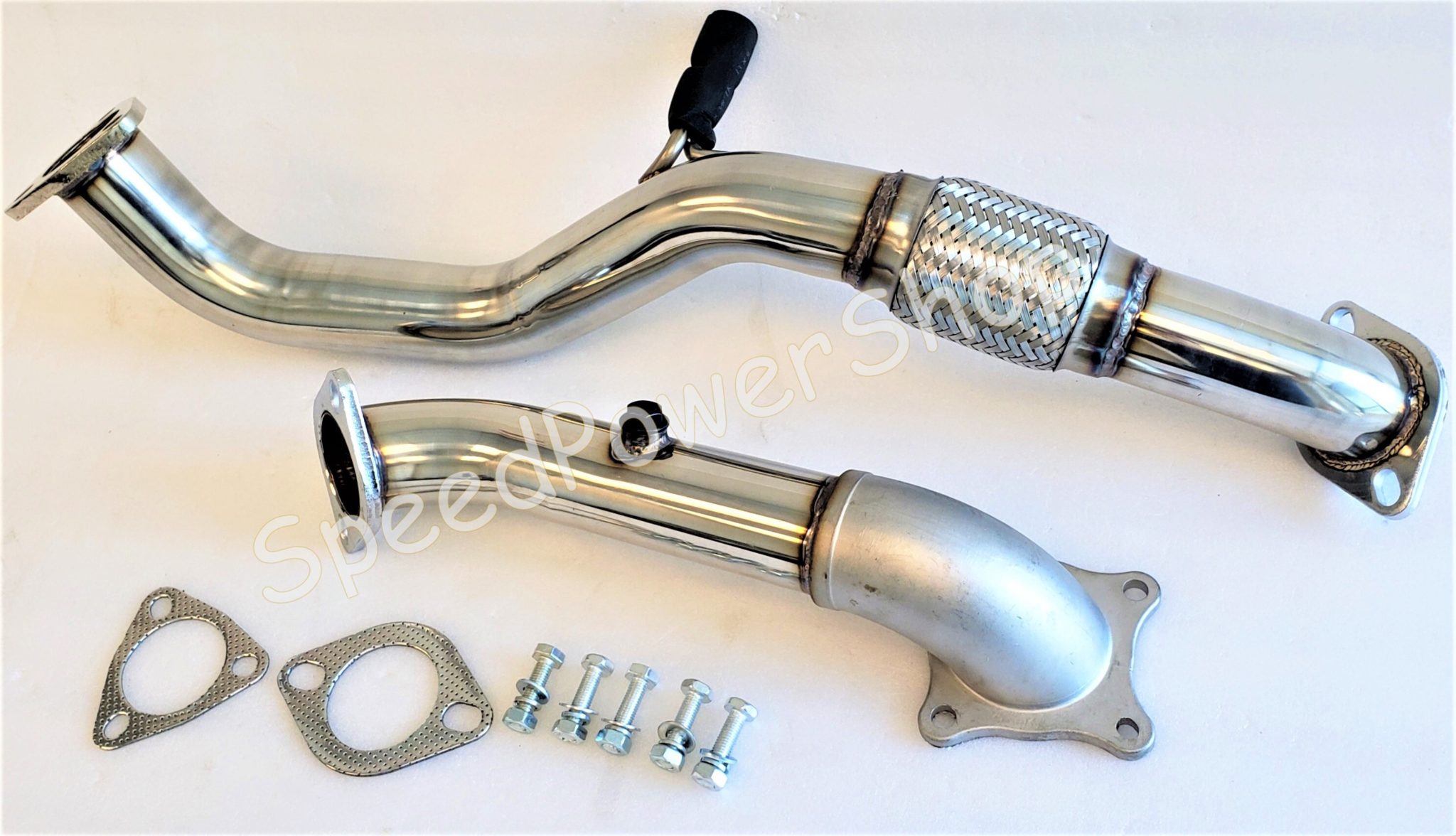 2.5″ Catless Downpipe+Front Pipe For Honda Civic 1.5t Turbo EX LX SI